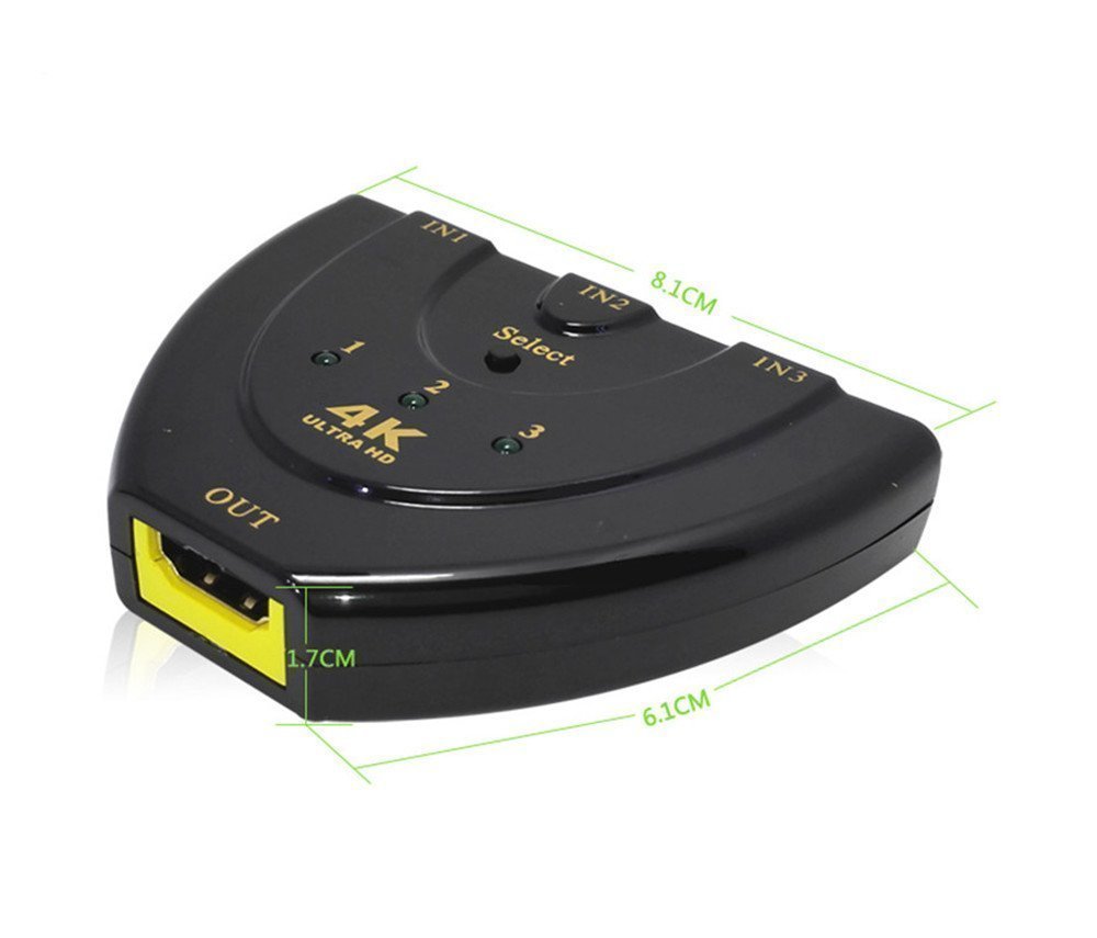 HDMI切替器 4K対応セレクター 分配器