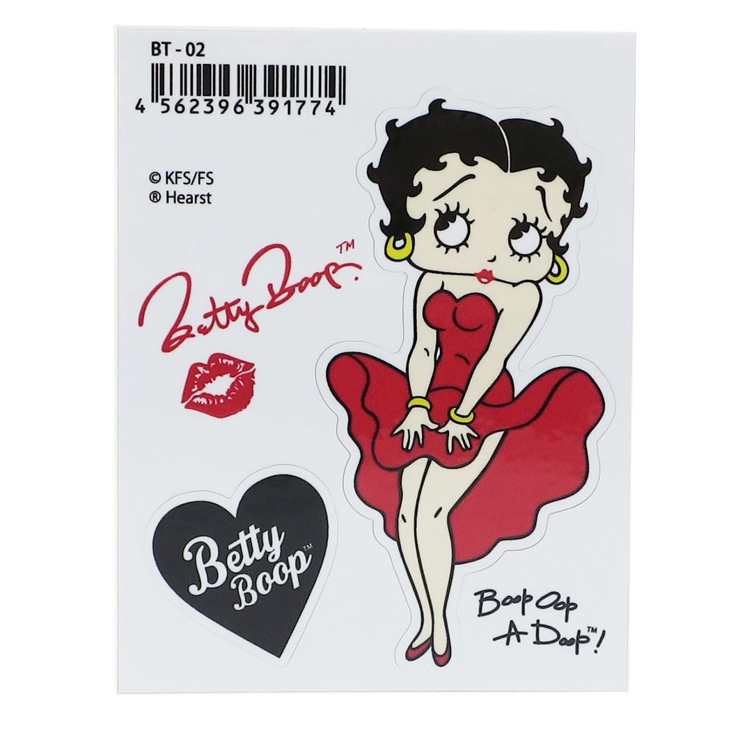 楽天市場 ショー エンタープライズ Betty Boop ベティブープ ウォール ステッカー モンロー 価格比較 商品価格ナビ