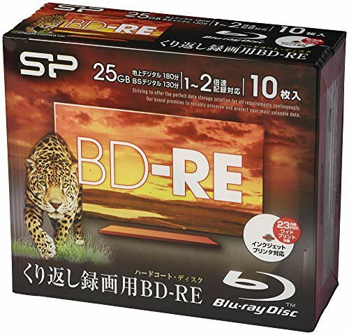 楽天市場】シリコンパワージャパン シリコンパワー 録画用 BD-RE 10枚 