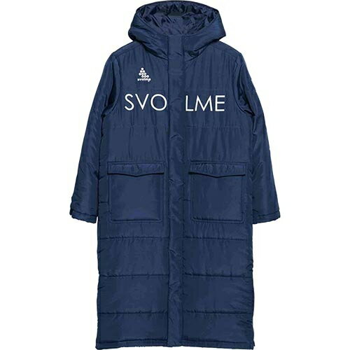 楽天市場 Svolme スボルメ Svolme ジュニア サッカー ロゴ中綿ベンチコート ネイビー 032 価格比較 商品価格ナビ