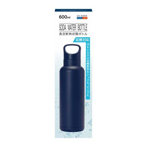 楽天市場】日翔 炭酸水ボトル ネイビー 600ml(1本) | 価格比較