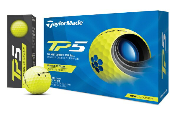 楽天市場 テーラーメイドゴルフ テーラーメイドゴルフ Taylor Made Golf ゴルフボール New Tp5 ボール 1スリーブ 3球 イエロー 価格比較 商品価格ナビ