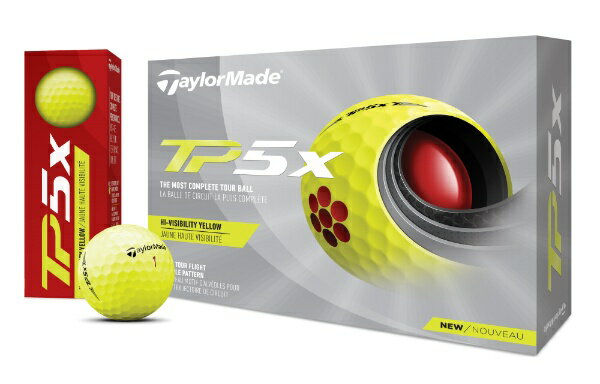 楽天市場 テーラーメイドゴルフ テーラーメイドゴルフ Taylor Made Golf ゴルフボール New Tp5x ボール 1スリーブ 3球 イエロー 価格比較 商品価格ナビ