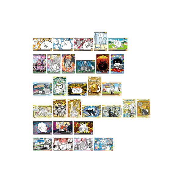 にゃんこ大戦争ウエハース＋4～11周年アニバーサリーにゃ
