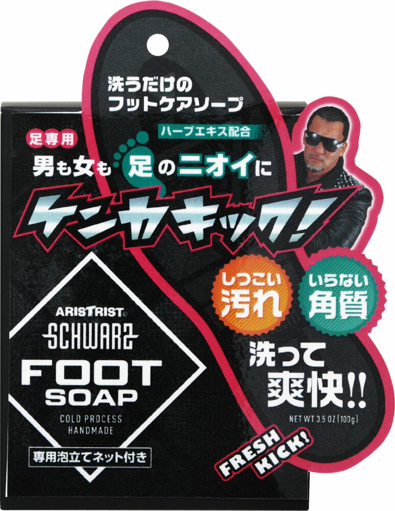 進製作所 シュバルツフットソープ 100g