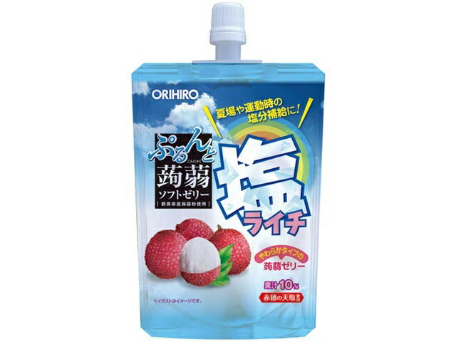 楽天市場 オリヒロプランデュ オリヒロ ぷるんと蒟蒻ゼリー スタンディング 塩ライチ 130g 価格比較 商品価格ナビ