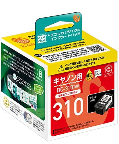 ecorica インクカートリッジ ECI-C310B-V