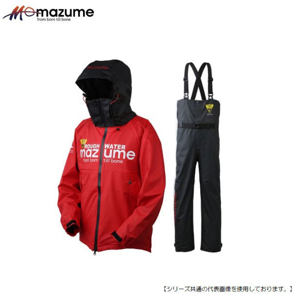 【楽天市場】オレンジブルー マズメ レインウェア mazume ROUGH WATER レインスーツVI レッド LL 価格比較 商品価格ナビ