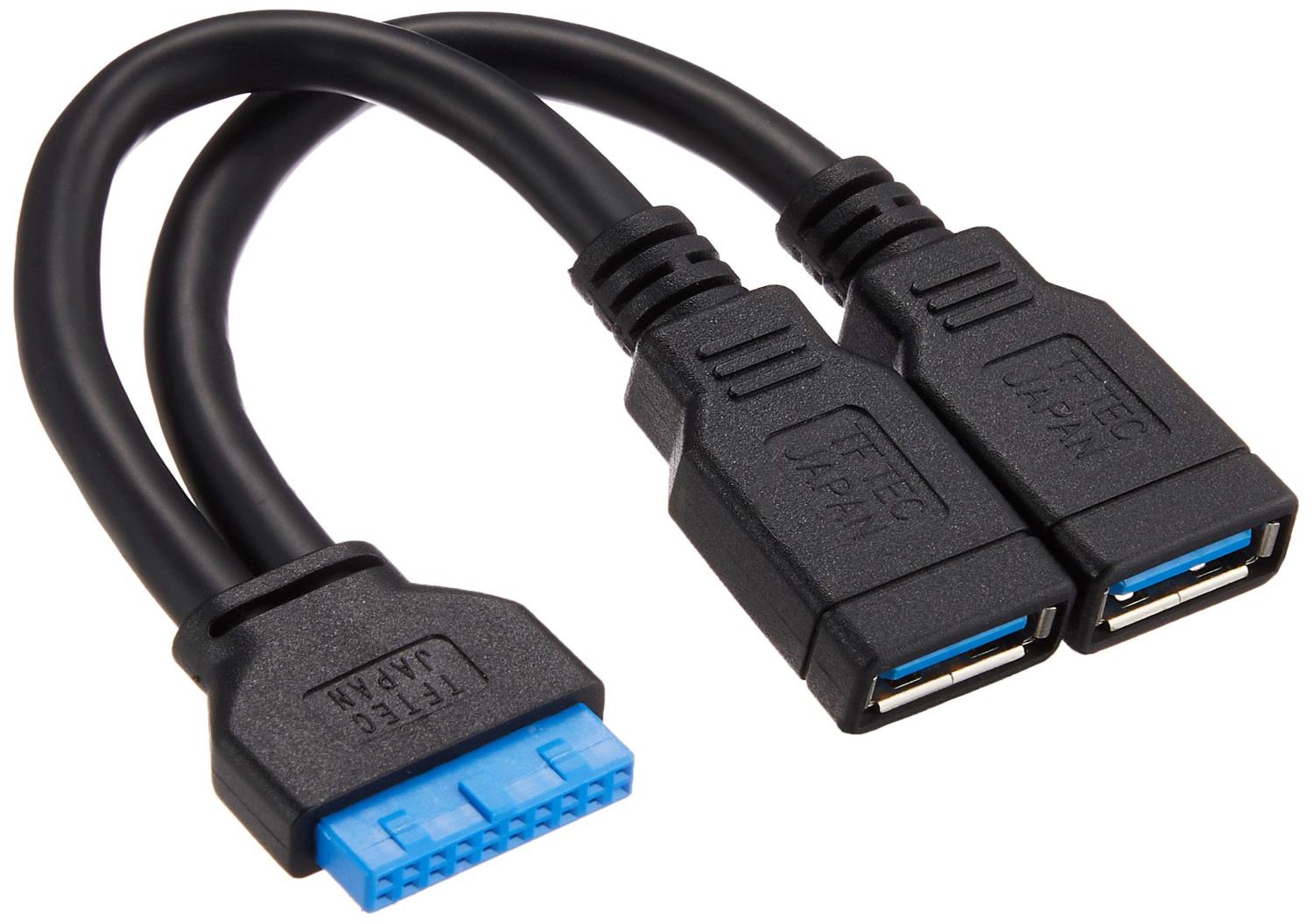 送料無料 変換名人 10個セット M/B アクセサリー USB3.0 ピンヘッダ