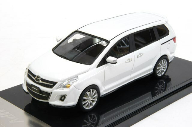 楽天市場】WIT'S 1/43 MPV 純正OP付 クリスタルホワイトパール