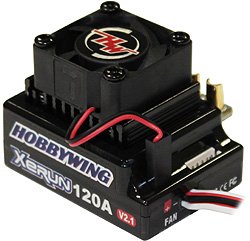 楽天市場】セキド HOBBYWING XERUN-120A V2.1 BEC内蔵 3A/5.75V 1/10用 