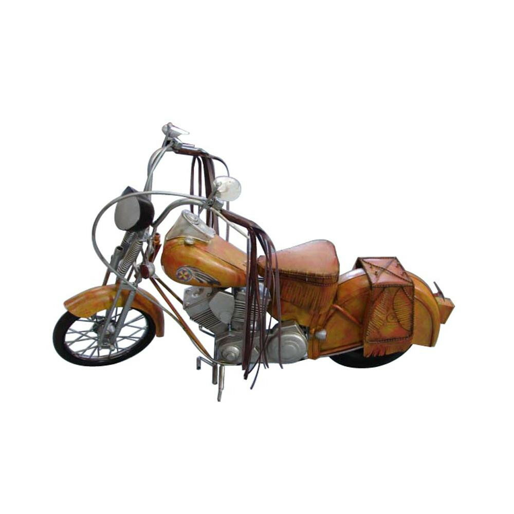 楽天市場】東洋石創 ブリキのおもちゃmotorcycle western 27567 東洋石 