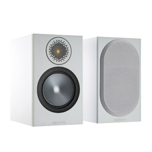 楽天市場】ナスペック MONITOR AUDIO BRONZE 50-6G WH ブックシェルフ ...