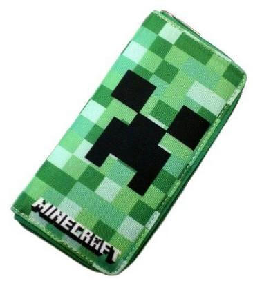 楽天市場 Minecraft マインクラフト Creeper クリーパー 布 ラウンド 長財布 価格比較 商品価格ナビ