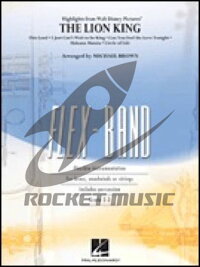 楽天市場 ロケットミュージック 楽譜 ライオン キング メドレー ディズニー映画より 輸入吹奏楽譜 Highlights From The Lion King 輸入楽譜 価格比較 商品価格ナビ