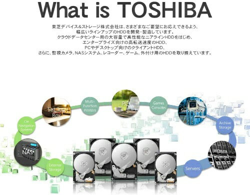 東芝｜TOSHIBA DT02ABA200/TBOX 内蔵HDD SATA接続 DT02シリーズ 2TB /3.5インチ