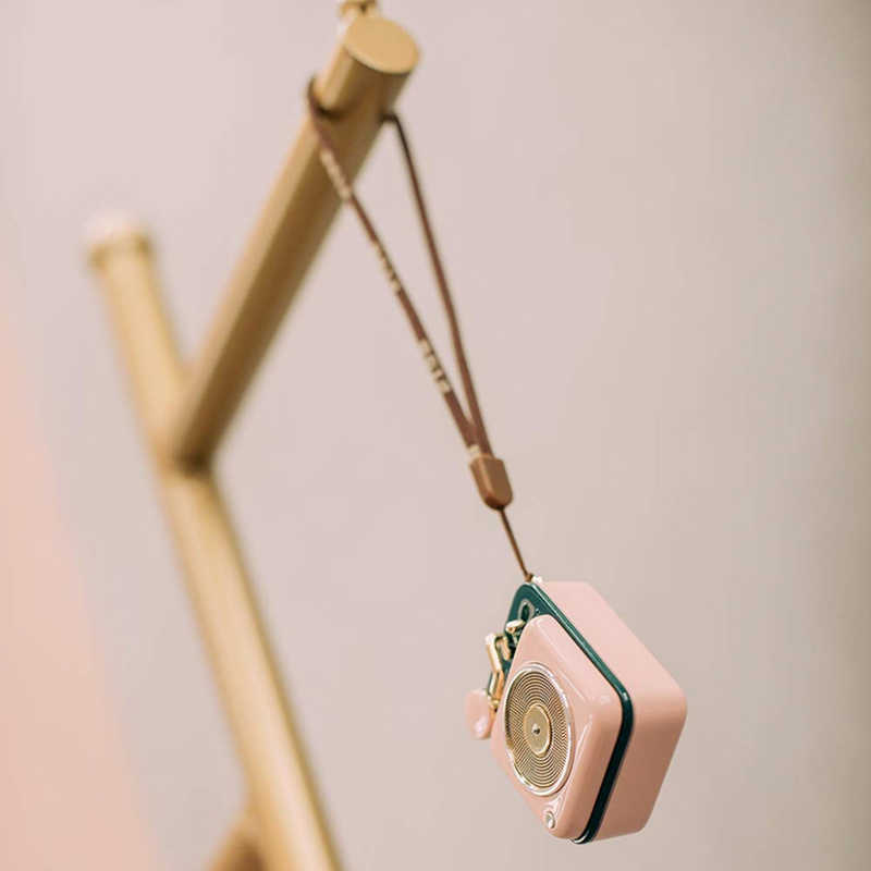 MUZEN Bluetoothスピーカー BUTTON SAKURA PINK