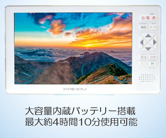 カイホウジャパン 5インチフルセグテレビ(1台)