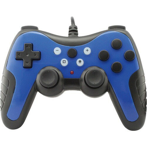 楽天市場 アンサー アンサー Switch用 Usbコントローラpro Lite ブルー Ans Sw052bl 1個 価格比較 商品価格ナビ