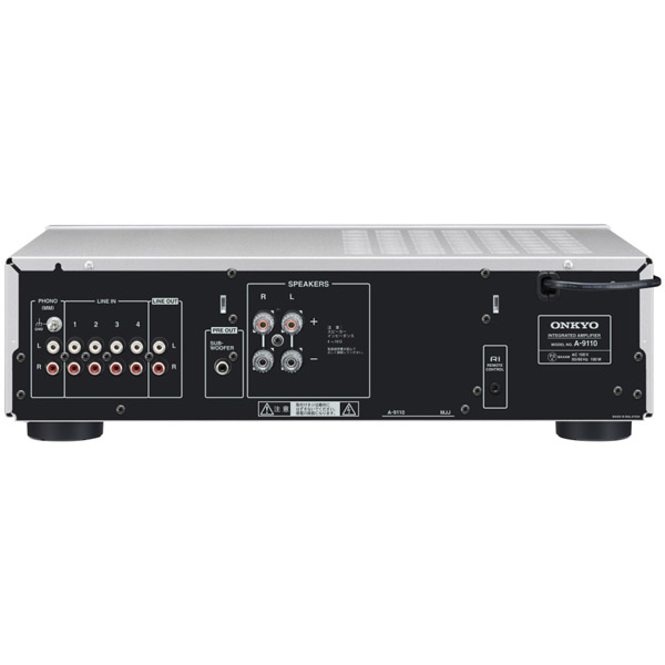新品同様 ONKYO A-9110 プリメインアンプ Amazon.co.jp: ONKYO A-9110 プリメインアンプ シルバー A-9110