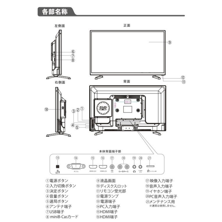 楽天市場】アグレクション Superbe 液晶テレビ SU-32DTV2 | 価格比較