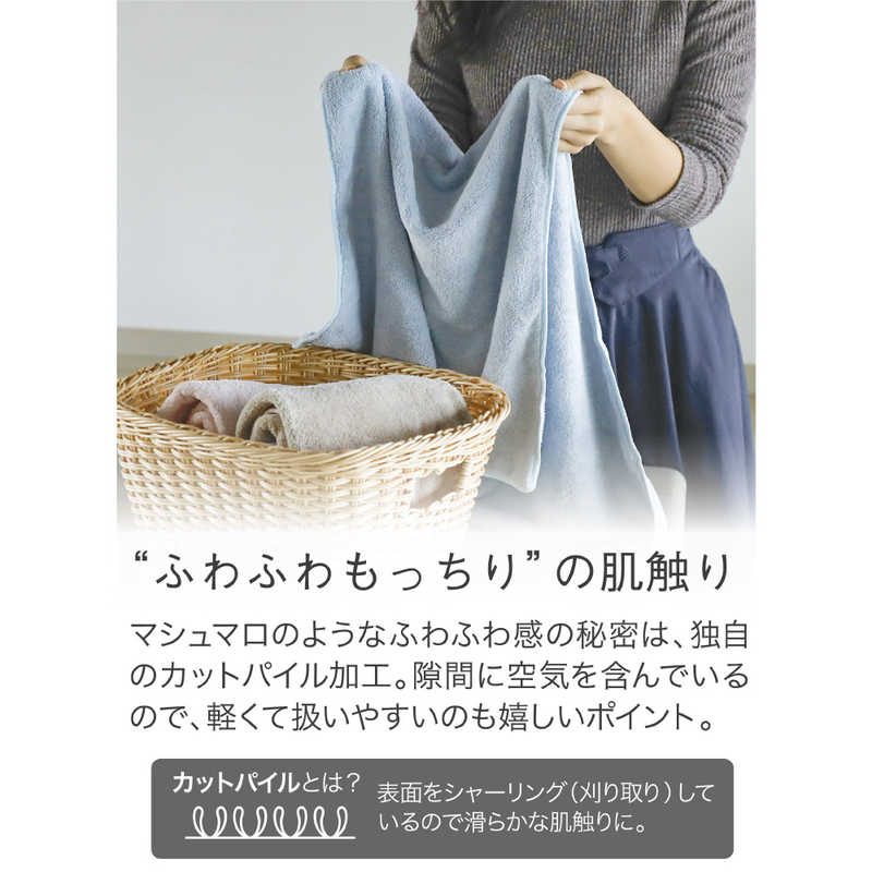 カラリ カラリアース フェイスタオル ベージュ(1枚)