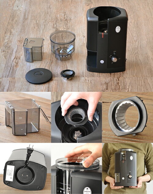 Wilfa Svart Aroma コーヒーグラインダー CGWS-130B