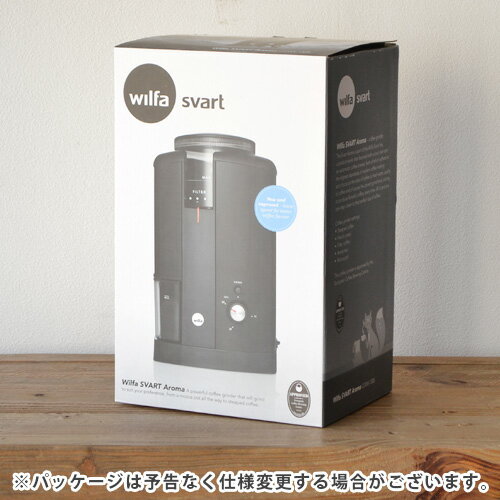 Wilfa Svart Aroma コーヒーグラインダー CGWS-130B