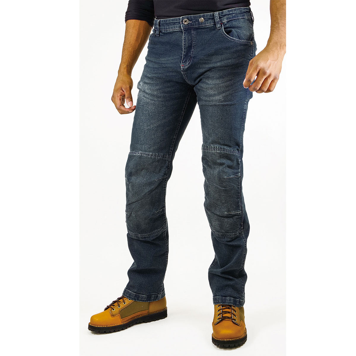 有名な高級ブランド-コミネ (KOMINE) WJ-7•42R KEVLAR JEANS (ケブラー