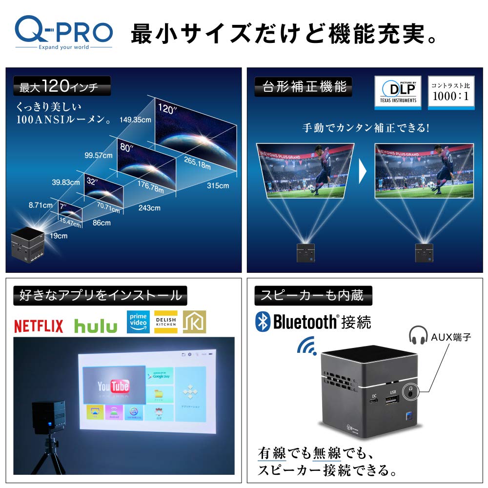 楽天市場】リベルタ Q-PRO キュープロ 小型モバイル