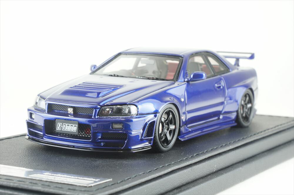 楽天市場 ティーケー カンパニー 1 43 Nismo R34 Gt R Z Tune Bayside Blue イグニッションモデル 価格比較 商品価格ナビ