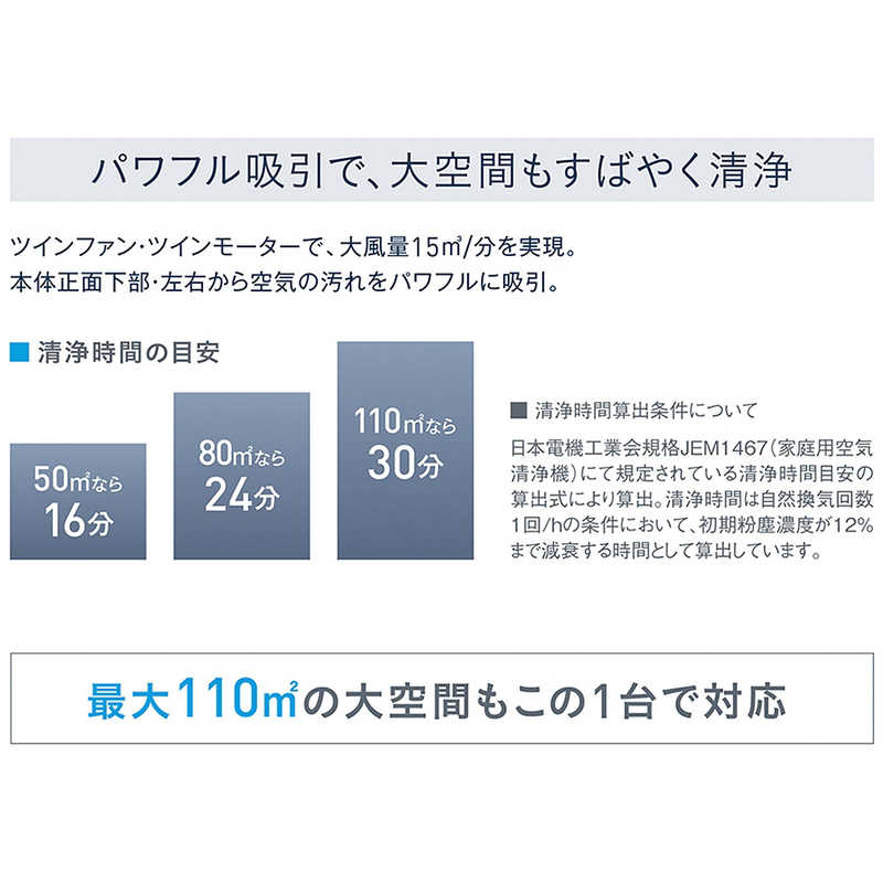 DAIKIN UVパワフルストリーマ空気清浄機 ACBF15Z-S