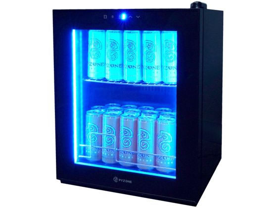 PYZONE RGBゲーミング冷蔵庫 40L RGBJARSBK