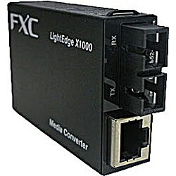 楽天市場】FXC FXC LEX1852-10 RJ-45 to 1000BASE-LX SC SSF メディア