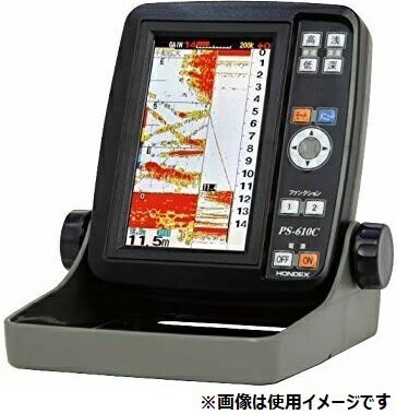 ホンデックス HONDEX GPS内蔵 5型ポータブル魚探 PS-610C-WP ワカサギパック