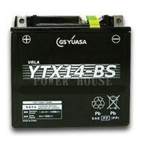 GS YUASA YTX14-BS VRLA制御弁式バッテリー 密閉型 即用式