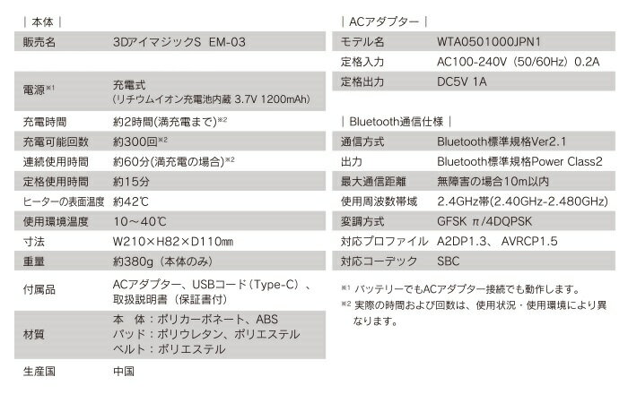 楽天市場】ドリームファクトリー ドクターエア 3DアイマジックS EM