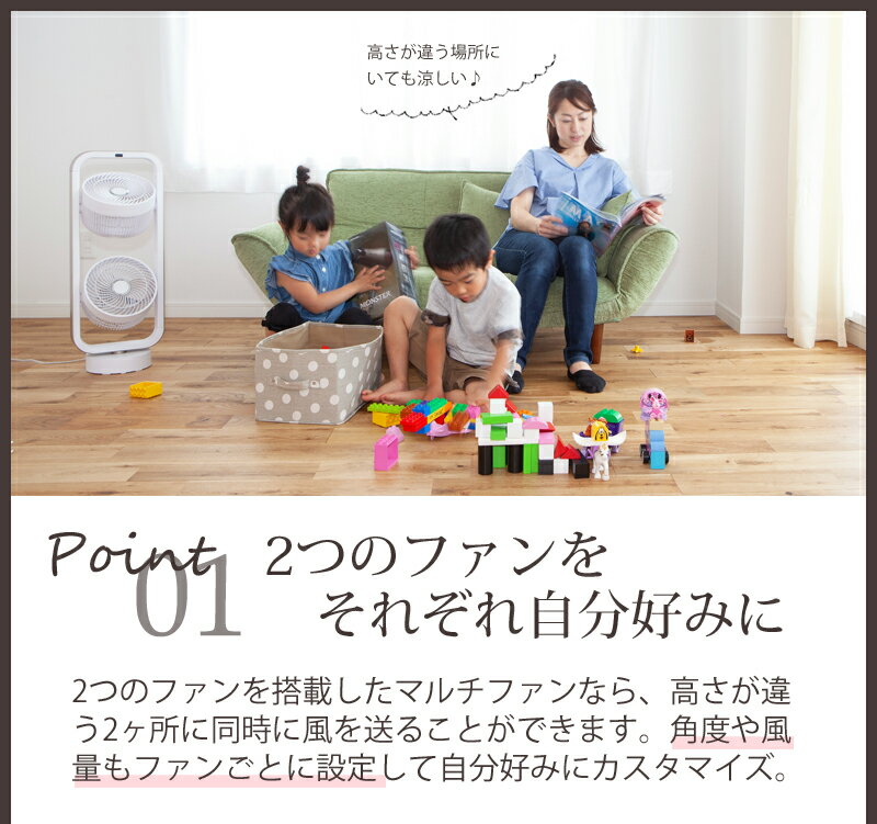 マルチファン ALF-70 扇風機マルチファンALF-70/W（楽天市場】アルファックス