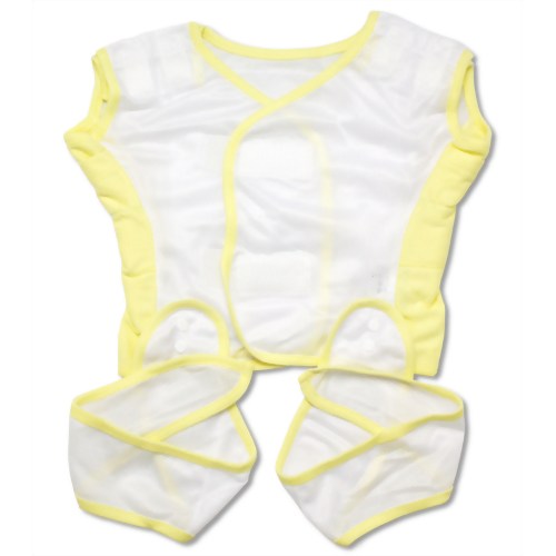 楽天市場 シーエスピー ミルフェルム クールくる 乳幼児用冷却衣 イエロー S 価格比較 商品価格ナビ