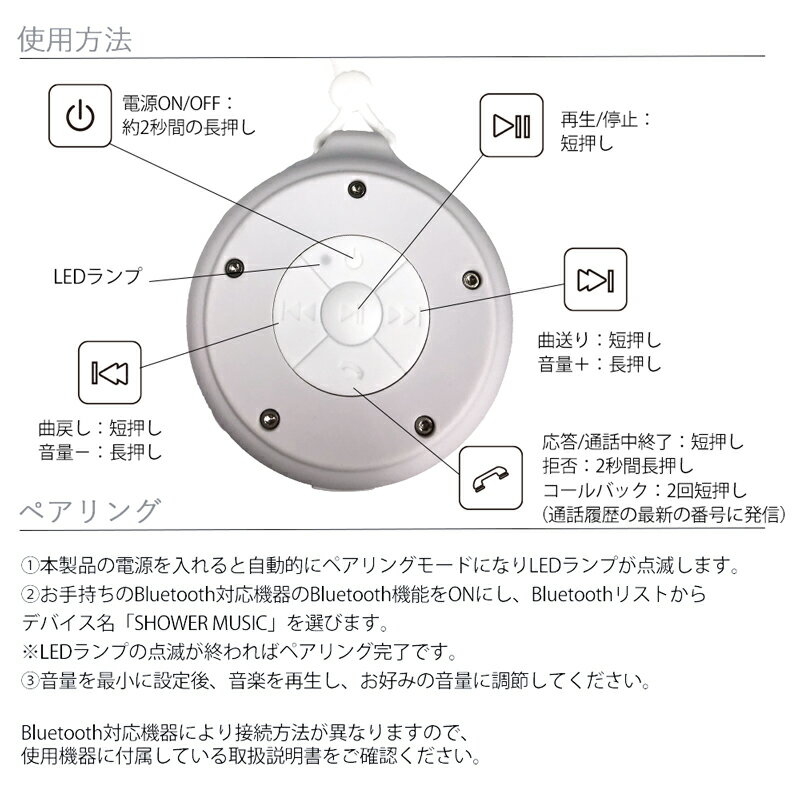 スマートサプライ WATER PROOF スピーカー bs0005