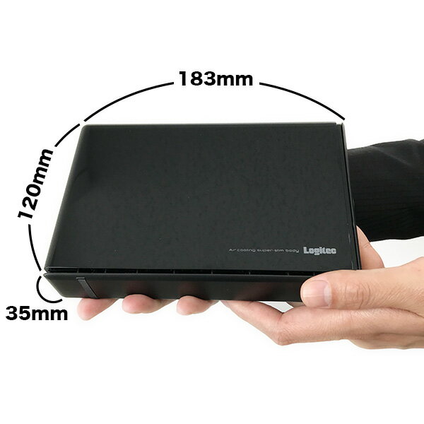 ロジテック 外付けHDD ハードディスク 6TB 国内メーカー USB3.1 Gen1 / USB3.0 LHD-EN60U3WS