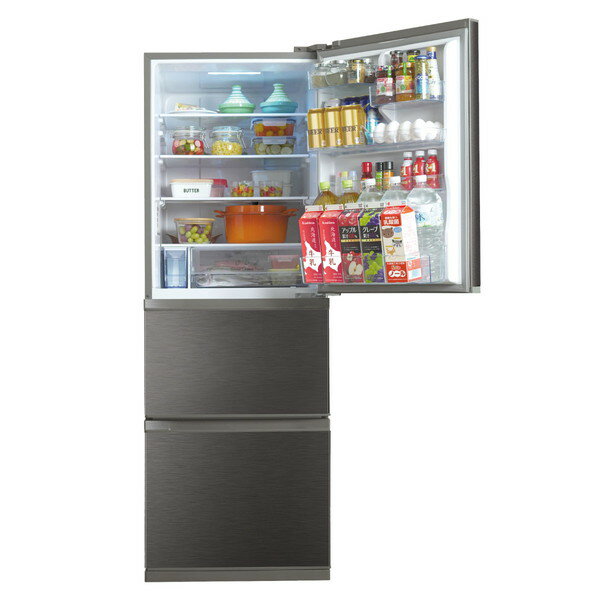 お気に入りの Hisense 冷蔵庫 HR-D3602S スペースグレイ 360L 冷蔵庫 
