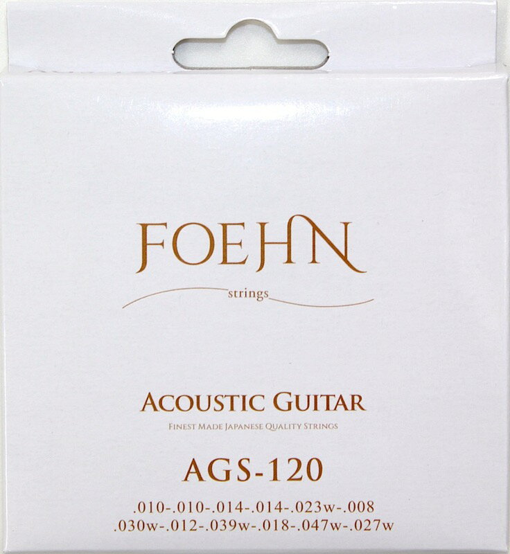 市場 FOEHN Custom 20 AGS-900 Acoustic Strings Light Bronze Guitar 80