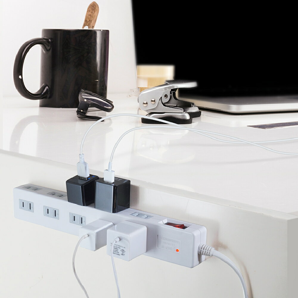 STYLED マグネット付き電源タップ STP10W-1