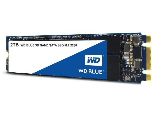 western digital wds200t2b0b wd blue 3d nandシリーズ ssd 2tb sata  b/ s m.2 2280