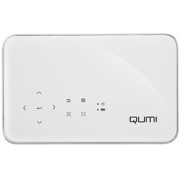 Vivitek QUMI Q38 ホワイト プロジェクター本体 QUMI Q38（LEDモバイルプロジェクター）｜加賀マイクロ