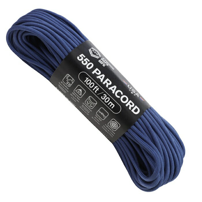 デジスト atwood rope 550パラコード タイプ3 ネイビー アトウッドロープ navy 濃紺 商用 価格比較 商品価格ナビ