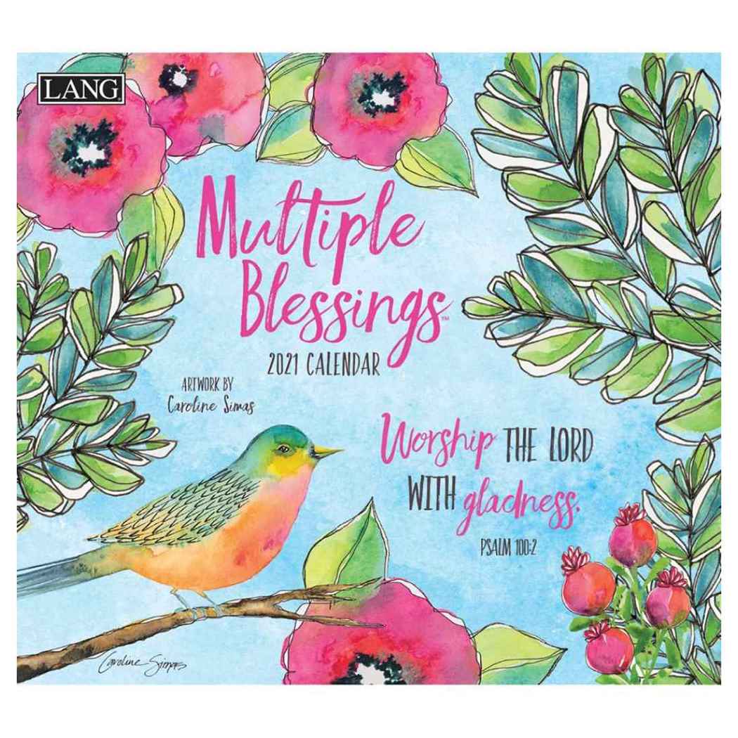 【楽天市場】ブライエンタープライズ ラング LANG 壁掛け カレンダー 2021年 Caroline Simas Multiple