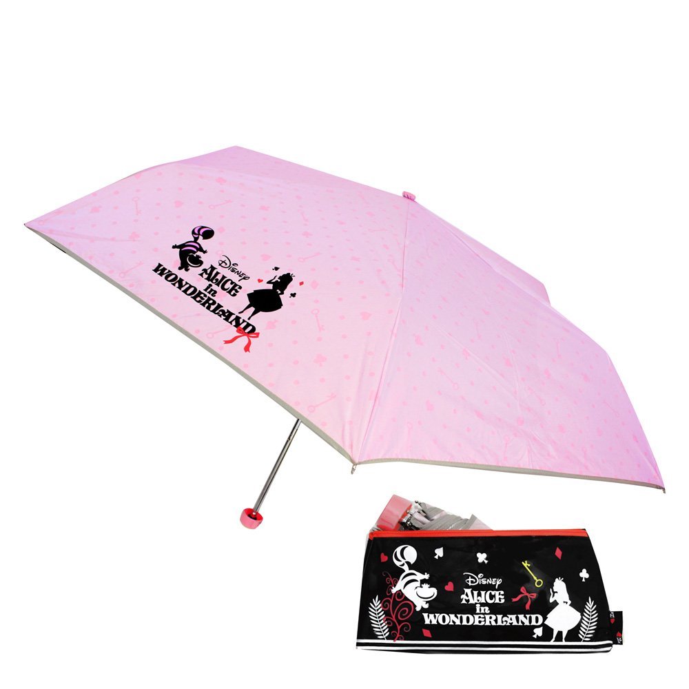 楽天市場 ジェイズプランニング キャラクター日傘 Pvcバッグ付 晴雨兼用折りたたみ傘 アリス 価格比較 商品価格ナビ