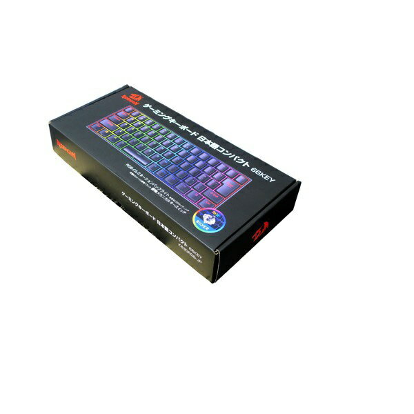 REDRAGON 日本語ゲーミングキーボード タイムリー K630RGB-JPTI